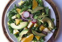 Avocado Citrus Butter Lettuce Salad