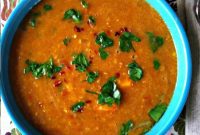 Comforting Moroccan Red Lentil Soup