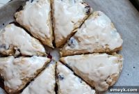 Luscious Lemon Blueberry Yogurt Scones