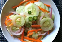 Spicy Sesame Cucumber Salad
