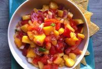 Luscious Peach Mango Nectarine Salsa