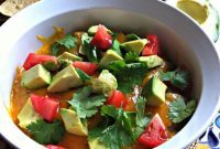 Savory Baked Avocado and Black Bean Dip