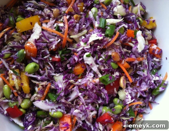 Vibrant Thai Slaw with Sweet Cilantro Lime Dressing 6 High-quality fresh produce selections at Mariano's market for healthy cooking