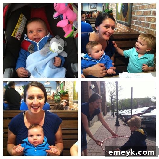A personal moment celebrating Mother's Day, highlighting the joy of warm weather and good food.