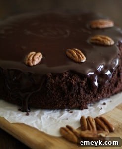 Gluten-Free Chocolate Cake with Coconut-Chocolate Ganache