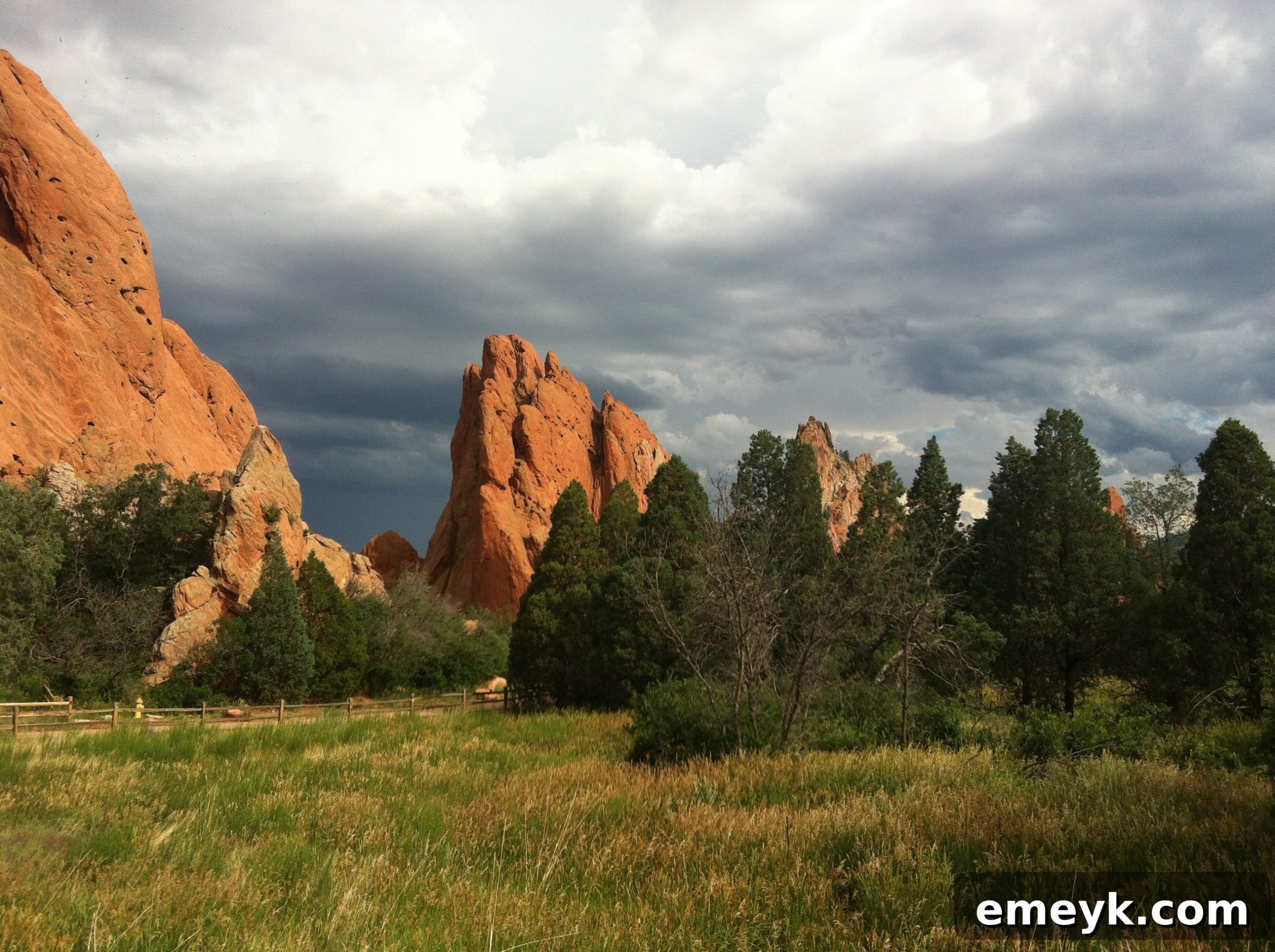 Iconic Red Rocks at Garden of the Gods