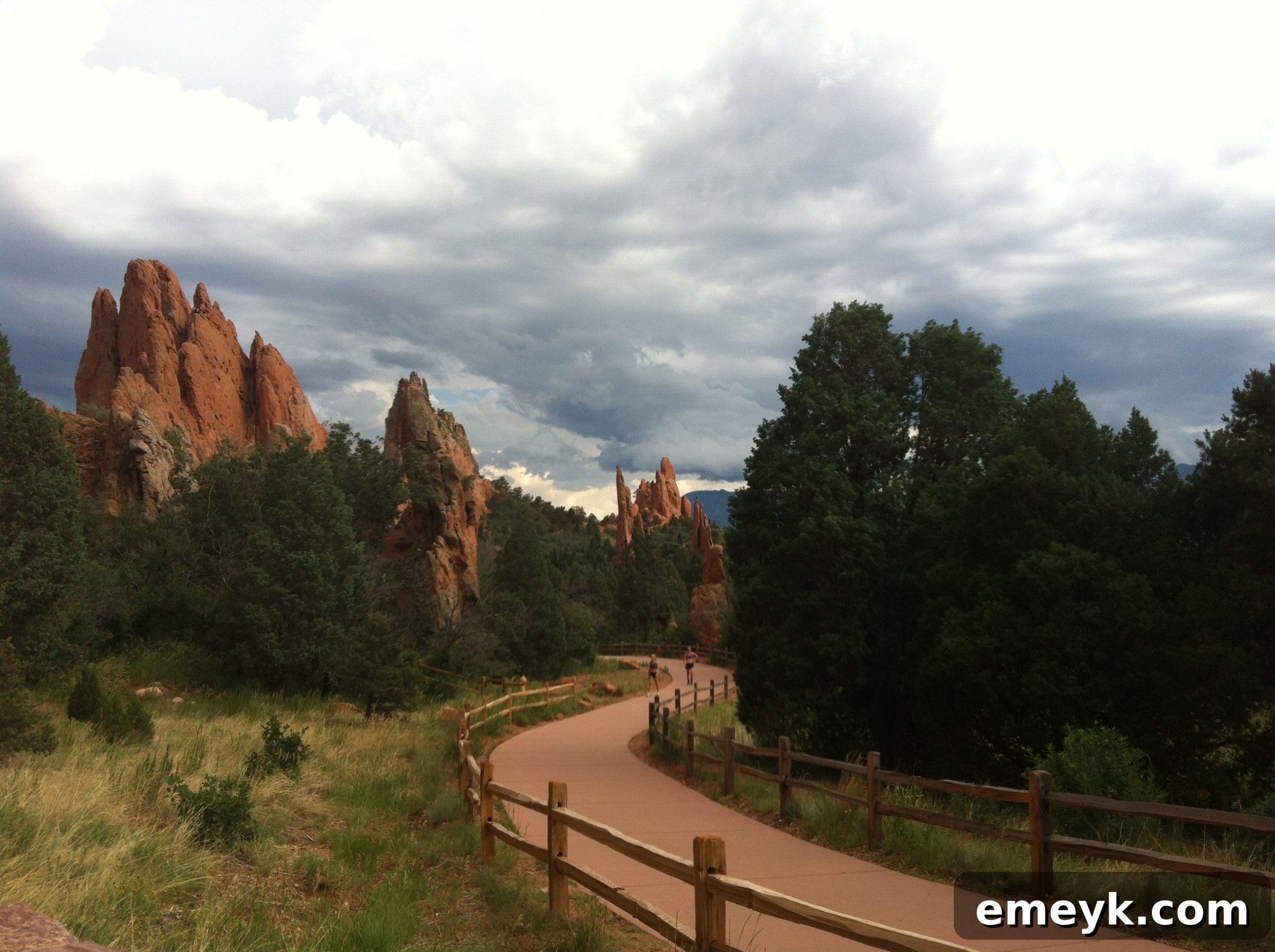 Colorado Contrasts: Denver and Steamboat Springs 12 Pathways Through Garden of the Gods