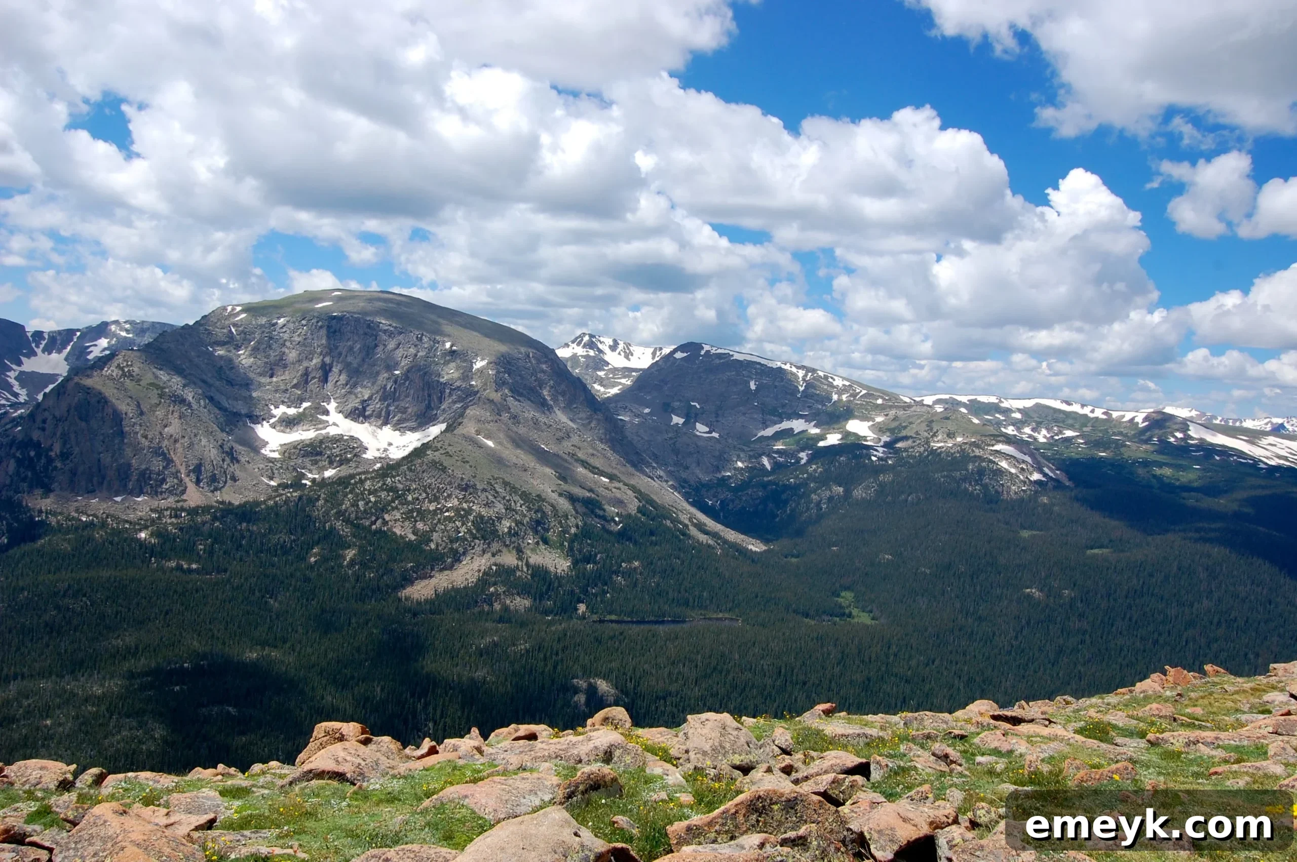 Trail Ridge Road in Rocky Mountain National Park