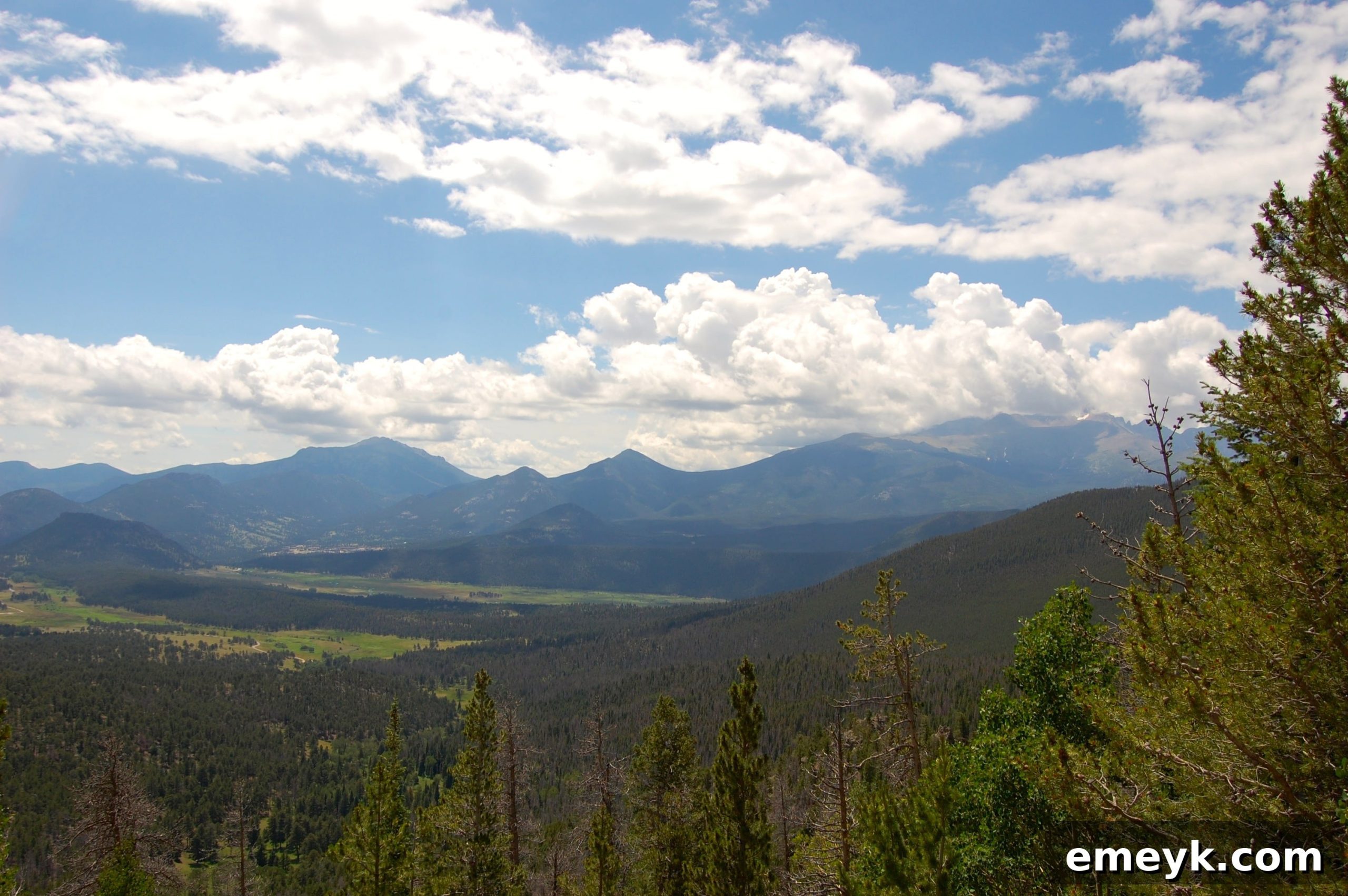 Panoramic Views from Trail Ridge Road