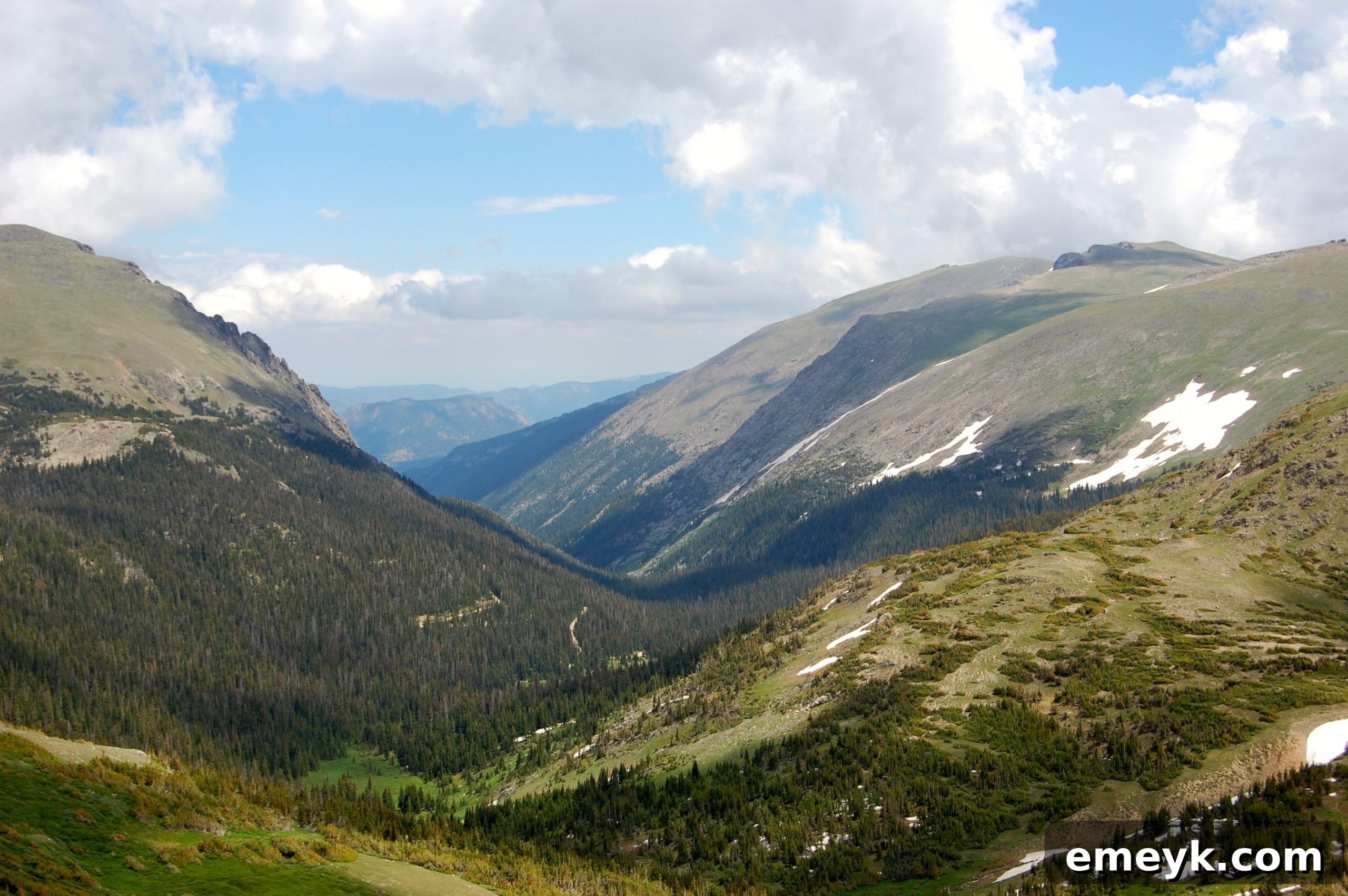 Scenic Overlook in Rocky Mountain National Park