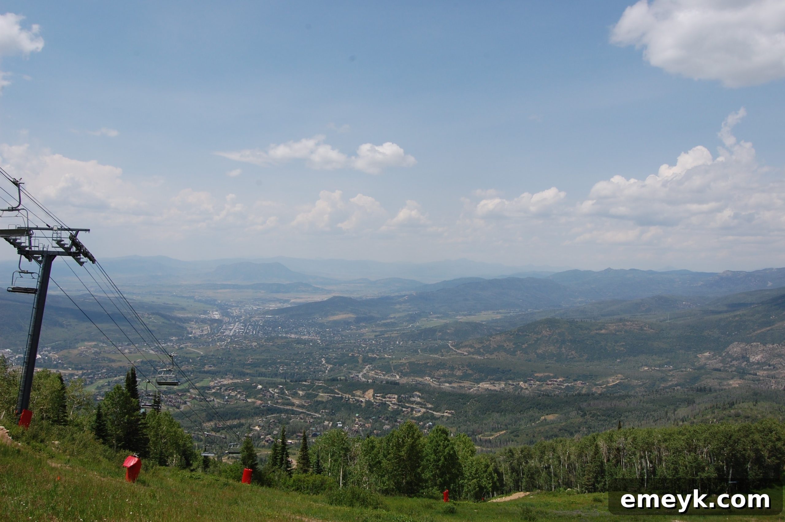 Hiking Trail Views in Steamboat Springs