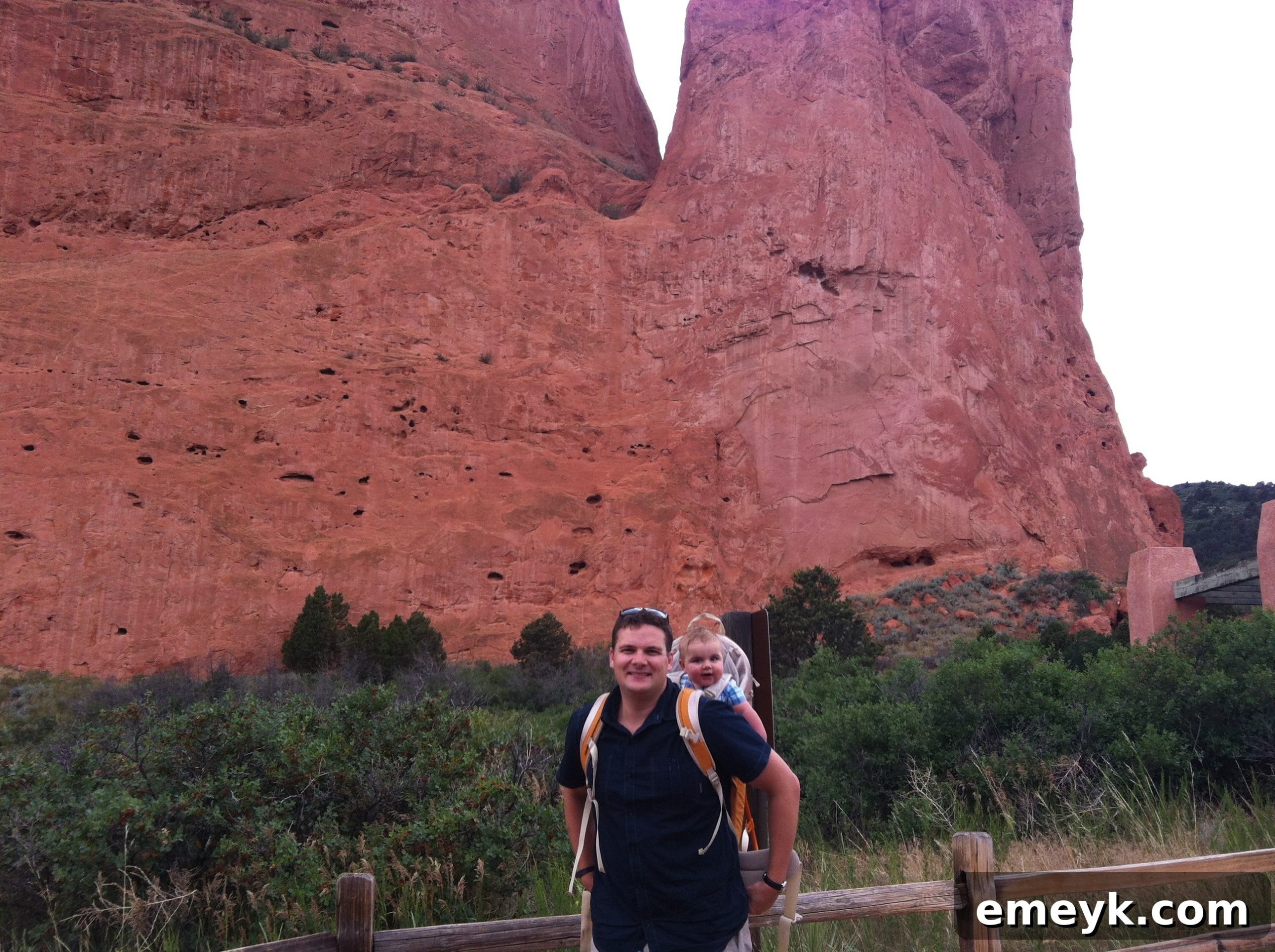 Panoramic View of Garden of the Gods