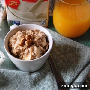 Banana Overnight Oatmeal