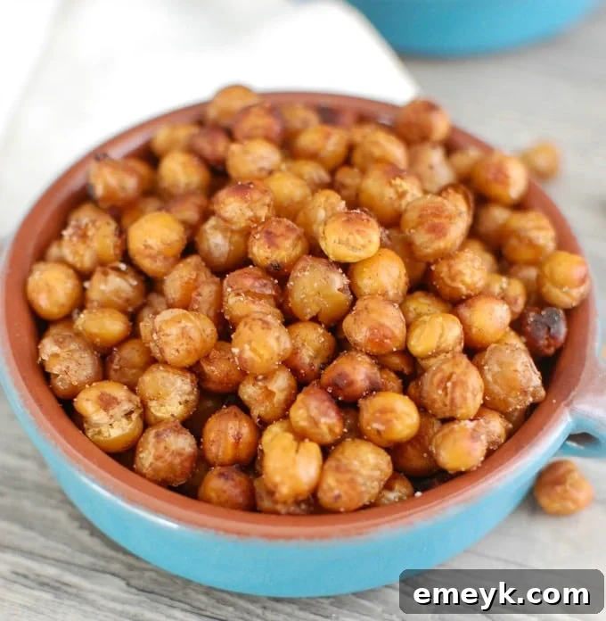 Roasted Chickpea Crisps 2 Crunchy Roasted Chickpeas - healthy snacking option for all ages