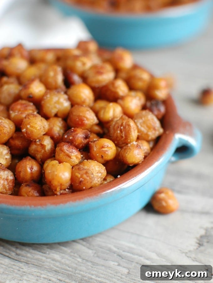 Roasted Chickpea Crisps 3 Crunchy Roasted Chickpeas - healthy and delicious