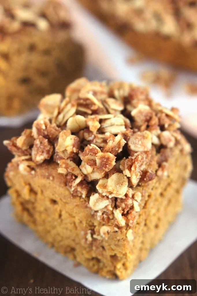 Slow Cooker Pumpkin Streusel Coffee Cake