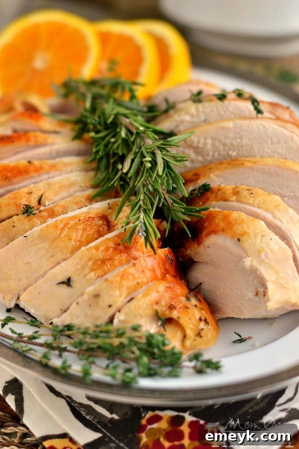Slow Cooker Citrus and Herb Turkey Breast