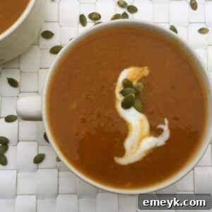 Slow Cooker Butternut Squash Sweet Potato Soup