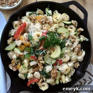 30 Minute Chicken Tortellini Skillet