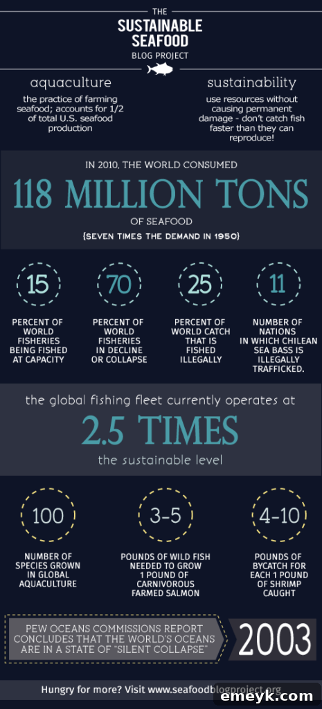 Infographic on Sustainable Seafood