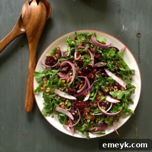 Farro Roasted Beet Arugula Salad