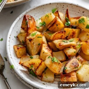 Lemon Cilantro Roasted Potatoes