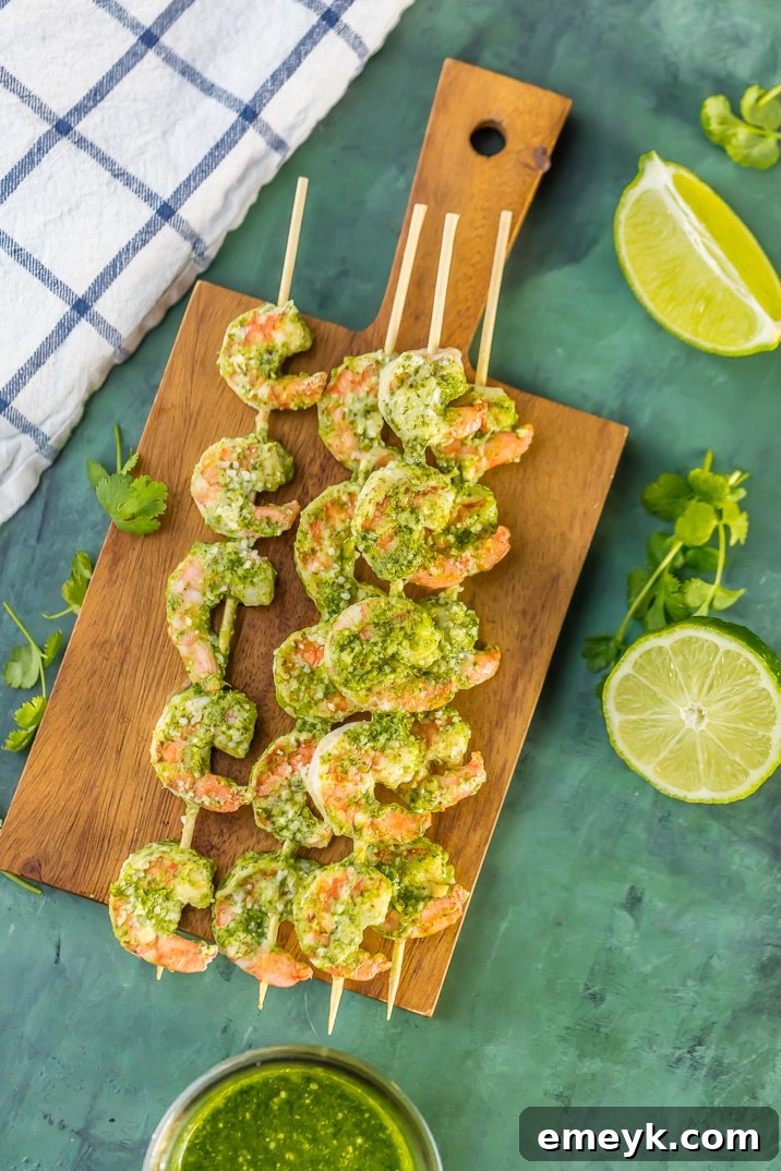 Pesto Shrimp appetizer, a quick and flavorful seafood option