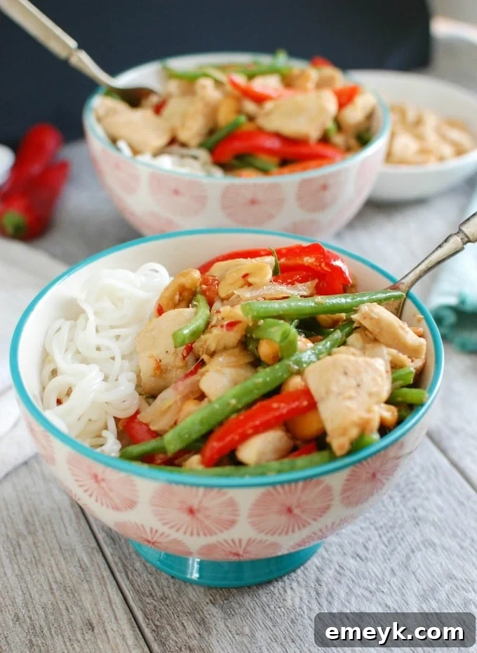 Flavorful Lemongrass Chicken Noodle Bowls ready for dinner