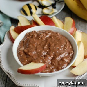 Main image for 5 Ingredient Chocolate Banana Dip recipe