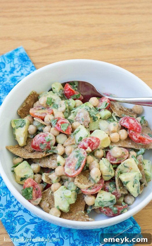 Deconstructed Falafel Salad