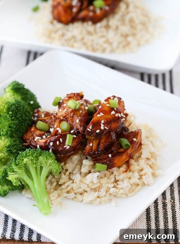 Slow Cooker Chicken Teriyaki