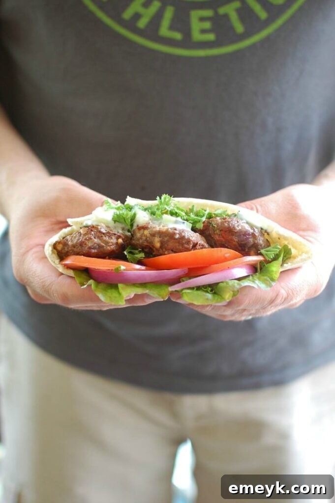 Zesty Mediterranean Burger with Cooling Mint Yogurt 2 Mediterranean Burger with Mint Yogurt Sauce - the best flavor for grilling