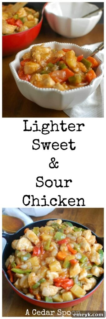 Delightfully Light Sweet and Sour Chicken 6 Lighter Sweet and Sour Chicken, a family favorite