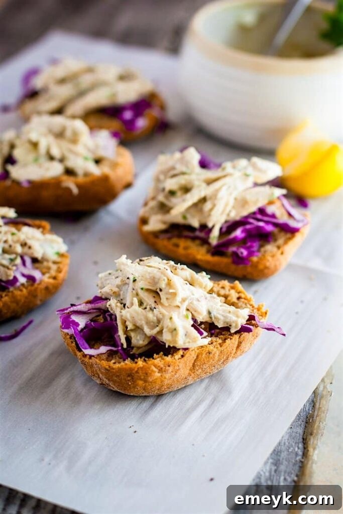crock-pot-herb-chicken-salad-sliders-1-of-1-7, easy and delicious mini sandwiches.