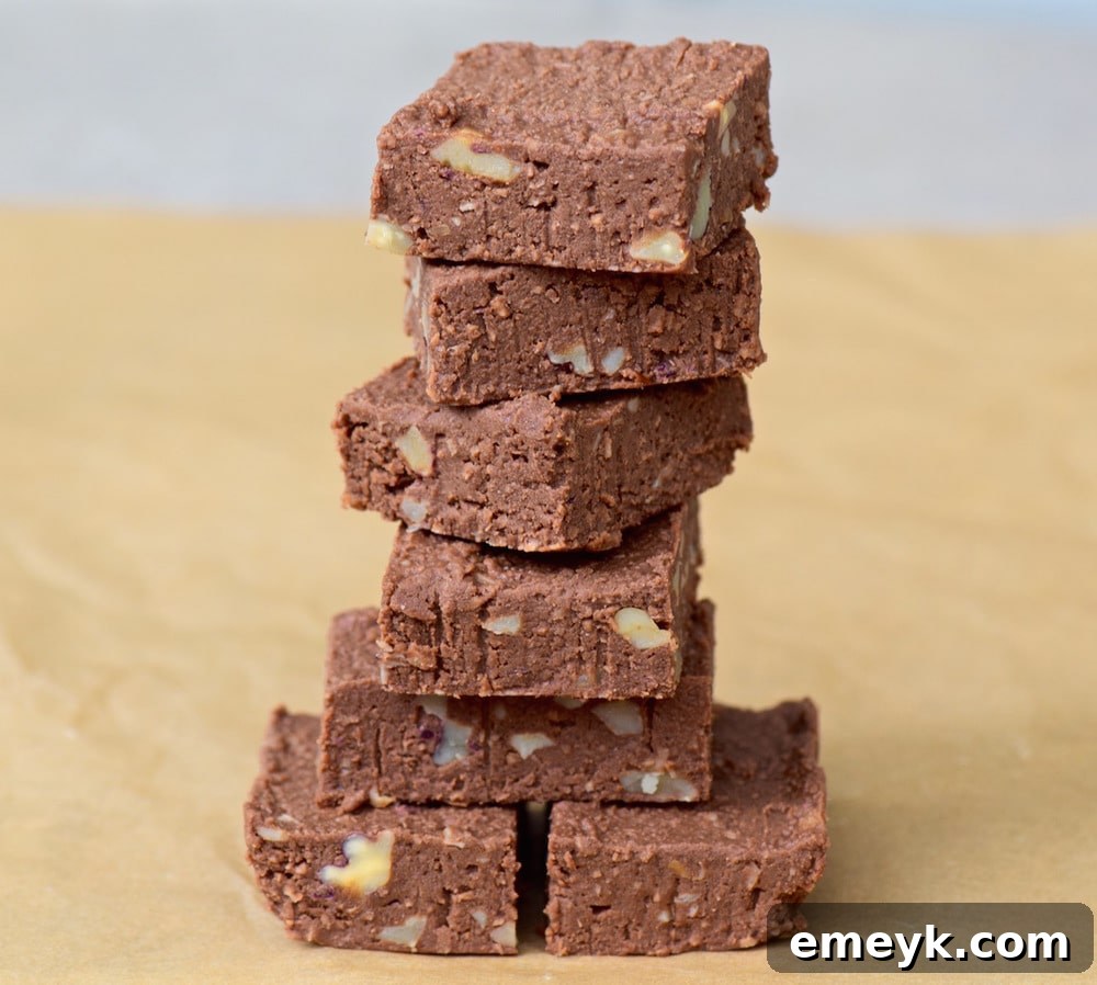 Healthy Lentil Fudge is the perfect treat for kids! Surprisingly delicious and nutritious.
