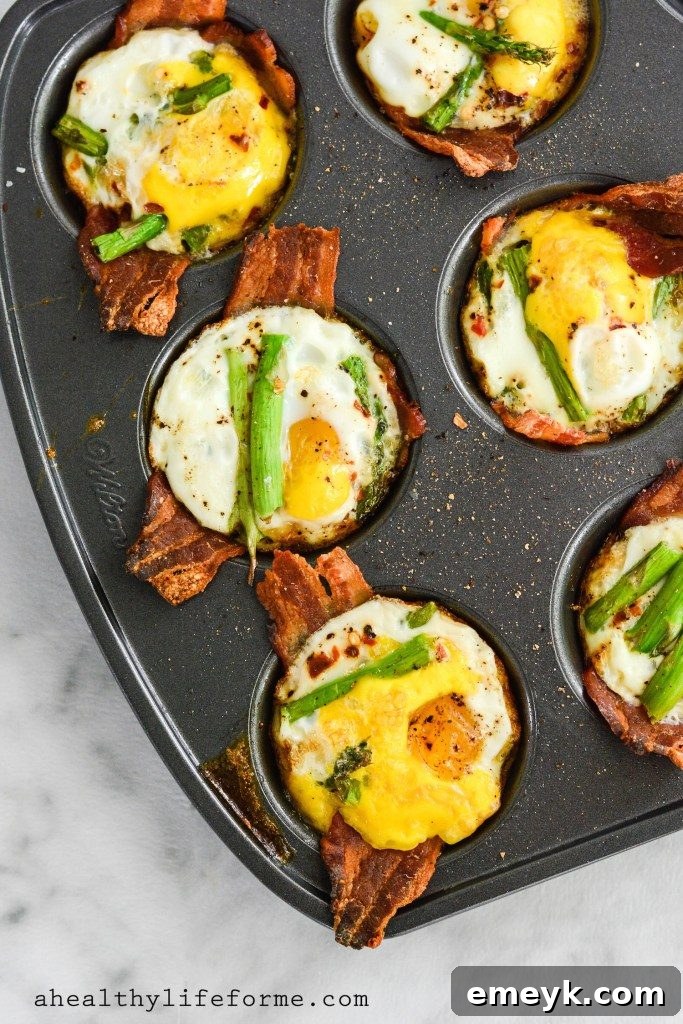 29 Brilliant Breakfasts for Effortless Mornings 14 Paleo Egg Cups from A Healthy Life For Me, a clean and healthy make-ahead breakfast option.