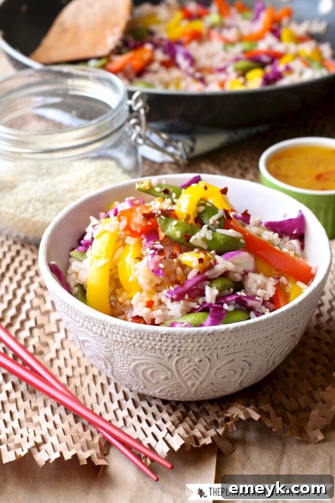Quick and easy 10 Minute Stir-Fry, packed with fresh vegetables for a fast meal
