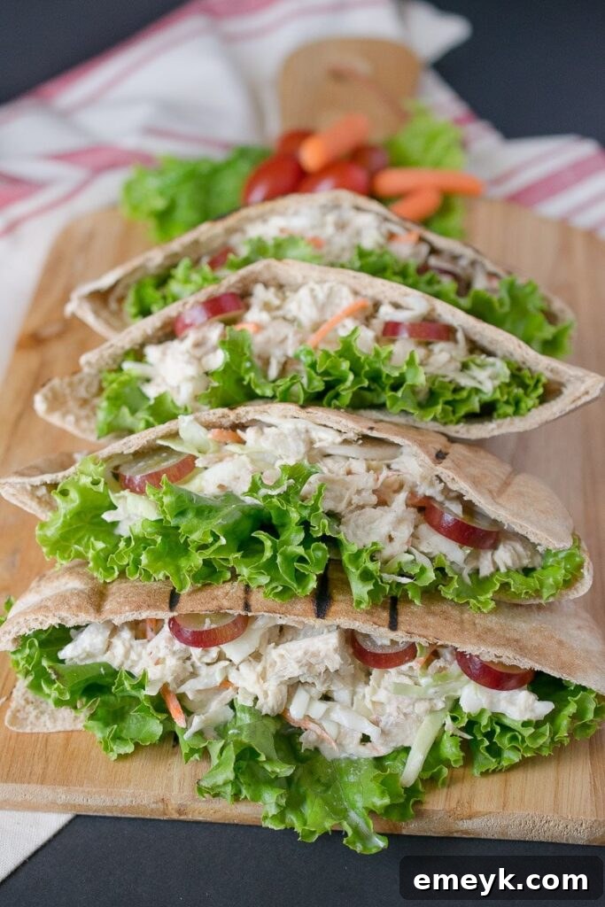 Easy Tuna Pita Pockets, perfect for a quick and light meal or lunch