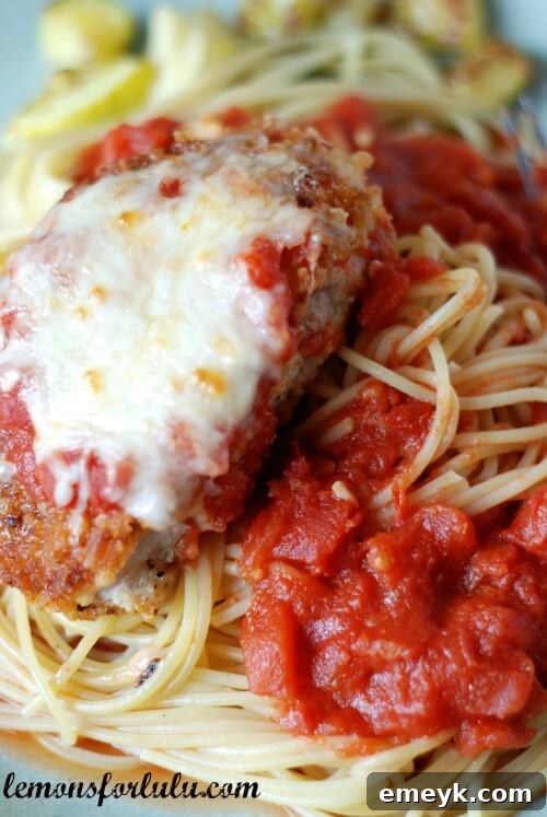 Pork Parmesan with Homemade Marinara Sauce