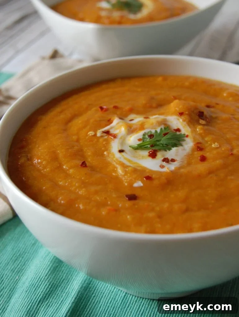13 Instant Pot Recipes You Can't Live Without 10 Moroccan Carrot Red Lentil Soup is a meatless soup recipe packed full of flavor! Cumin, turmeric, coriander, paprika and cinnamon compliment the red lentils and carrots, creating a creamy, filling soup.