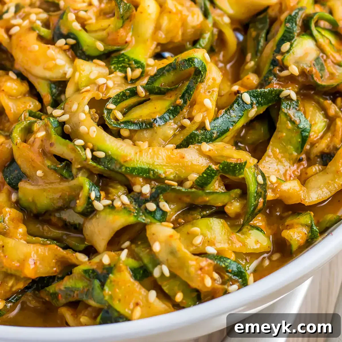 Spicy Garlic Chinese Zucchini Recipe, a flavorful and quick stir-fry.