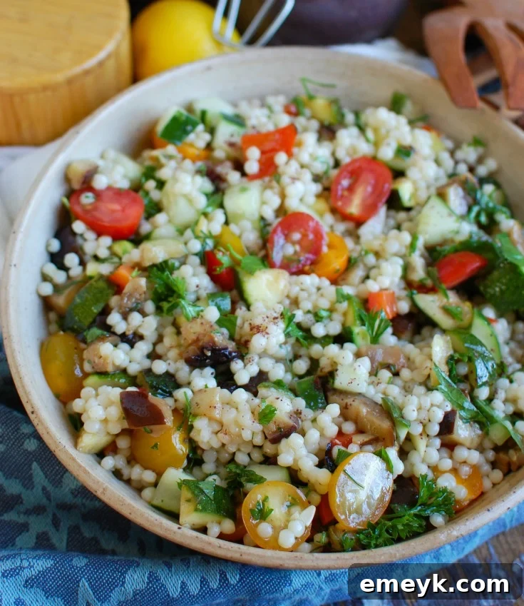 14 Irresistible Mediterranean Grilling Recipes 3 Delicious Mediterranean Grilled Vegetable Couscous Salad, healthy side dish for summer