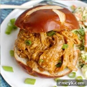 How to make a pork tenderloin in the slow cooker, a perfect 1200 x 1200 image for sharing.