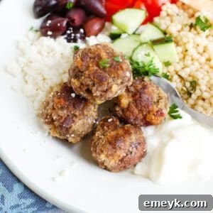 Greek Meatballs 1200 x 1200