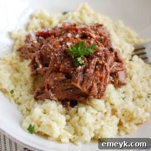 Rich & Savory Italian Slow Cooker Short Ribs 6 Slow Cooker Italian Short Ribs with rich sauce