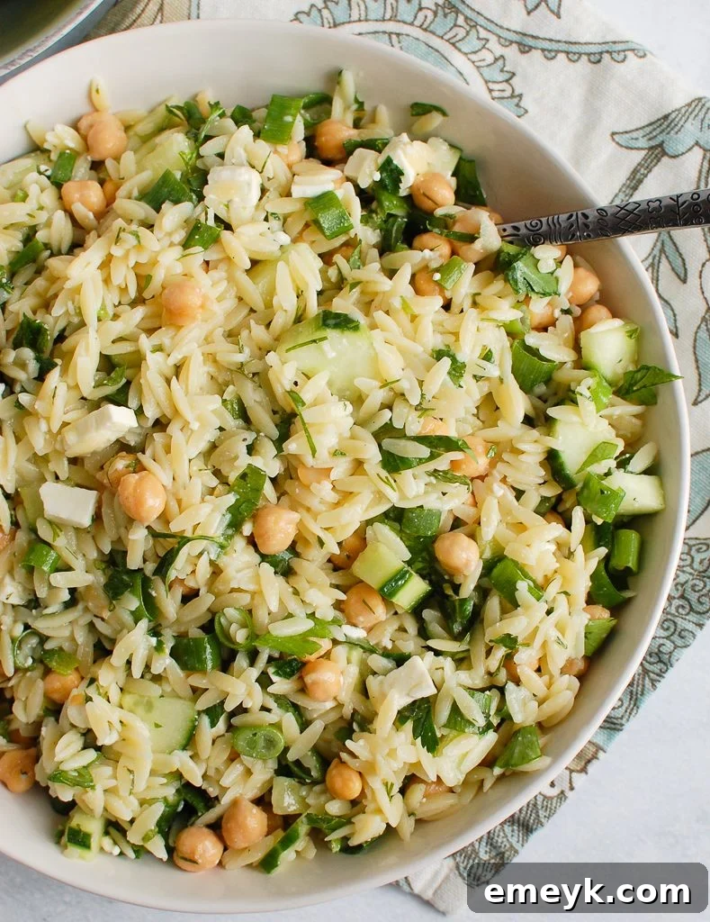 Chickpea Salad Recipe above view
