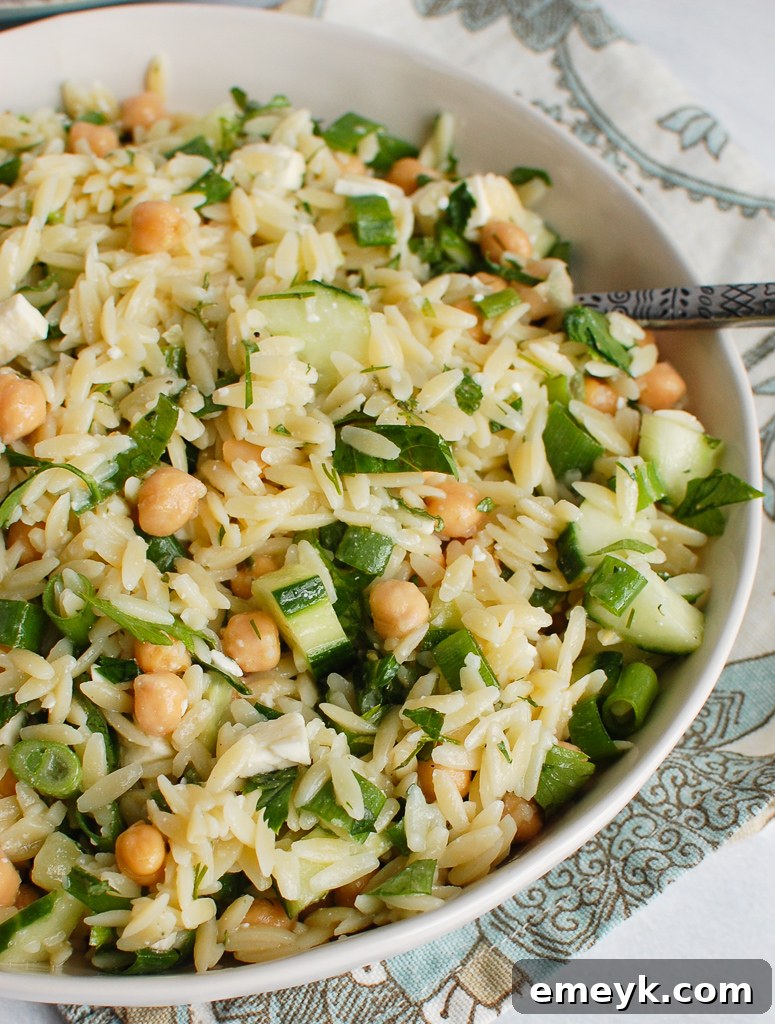 Chickpea Salad Recipe with spoon 