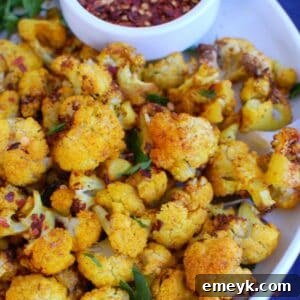 Air Fryer Cauliflower dish