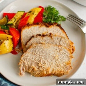 Slow Cooker Pork Loin Ready to Serve