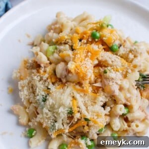 Easy Tuna Noodle Casserole square image